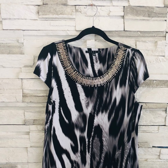 TIANA B. Animal print Dress. - Picture 2 of 5